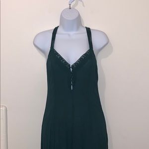BNWT Women’s Forever 21 Hunter Green Maxi Dress